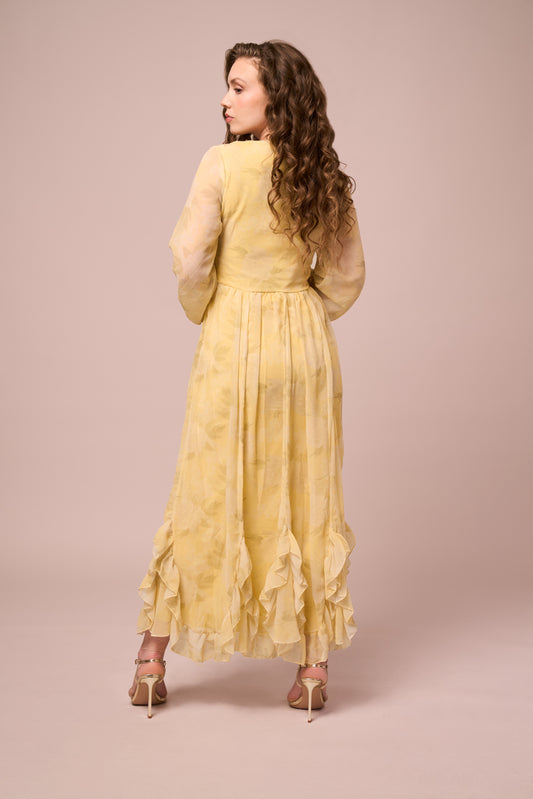 Sunshine Ruffle Dress