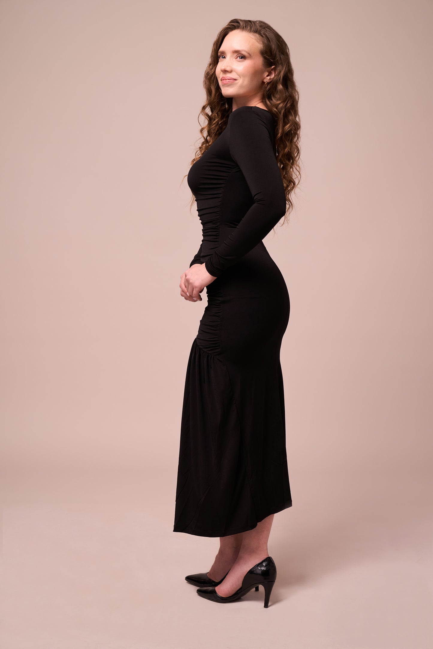 Serena Drape Dress