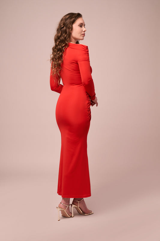Paris dress -Red